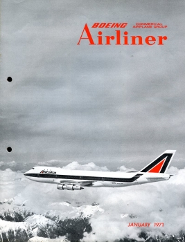 Boeing Airliner - 1971 January