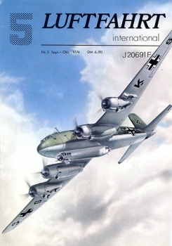 Luftfahrt International - Nr. 5 - September/Oktober 1974: Titelbild zeigt eine Fw 200 C mit Lotfe 7 C