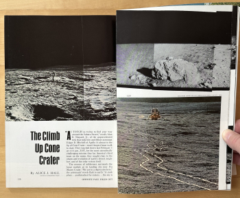 Preview: Apollo 14: The Climb up Cone Crater: National Geographic 1971 -  7