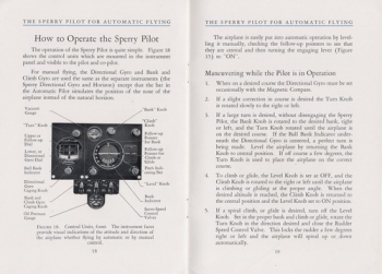 The Sperry Pilot for Automatic Flying