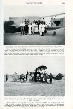 Preview: National Geographic 1932 - 6: Flying the World - In a Homemade Airplane the Author and her Husband Enjoy 16,000 Miles of Adventurous Flight Across Europe, Asia and America