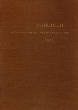 Preview: Jahrbuch 1953 der Wissenschaftlichen Gesellschaft für Luftfahrt e.V. ( WGL): Mit den Vorträgen der WGL-Tagung in Göttingen vom 26. bis 29. Mai 1953