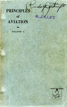 Principles of Aviation - Volume I: The Curtiss-Wright Ground School Text Course I
