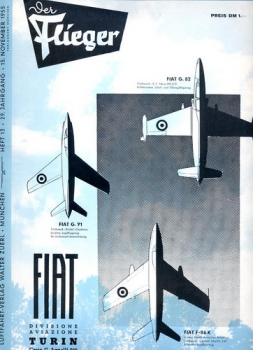Der Flieger 1955 Heft 13: 29. Jahrgang - Älteste deutsche Luftfahrt-Zeitschrift