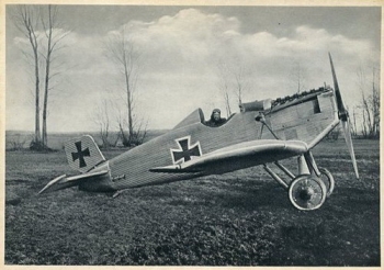 Junkersarbeit - Qualitätsarbeit! - Bild Nr. 20: Ganzmetall-Flugzeug Junkers-J 9 Baujahr 1917