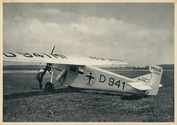 Junkersarbeit - Qualitätsarbeit! - Bild Nr. 24: Ganzmetall-Kabinen-Flugzeug Junkers-K 16 Baujahr 1922