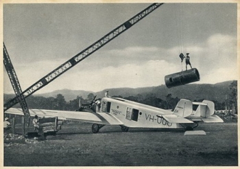 Junkersarbeit - Qualitätsarbeit! - Bild Nr. 30: Ganzmetall-Kabinen-Flugzeug Junkers-G 31 Baujahr 1926