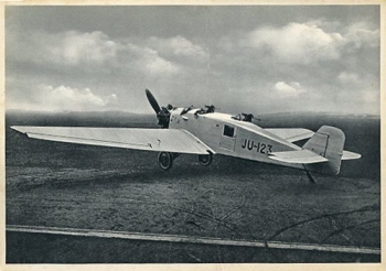 Junkersarbeit - Qualitätsarbeit! - Bild Nr. 36: Ganzmetall-Flugzeug Junkers-43K Baujahr 1926