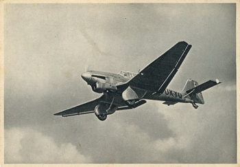 Junkersarbeit - Qualitätsarbeit! - Bild Nr. 47: Ganzmetall-Flugzeug Junkers-Ju 87 in Glattblechbauwelse Baujahr 1937