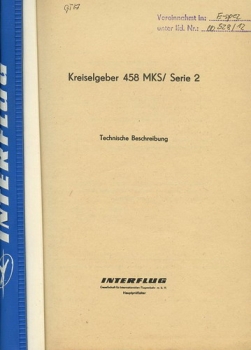 Kreiselgeber 458 MKS/ Serie 2: Technische Beschreibung