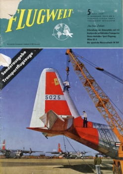 Flugwelt - 1959 Heft 5 Mai: Offizielles Organ des Bundesverbandes der Deutschen Luftfahrtindustrie e.V.