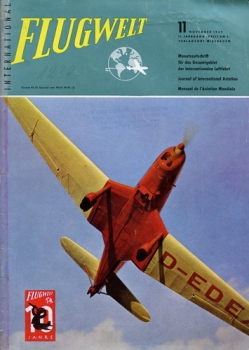 Flugwelt - 1959 Heft 11 November: Offizielles Organ des Bundesverbandes der Deutschen Luftfahrtindustrie e.V.