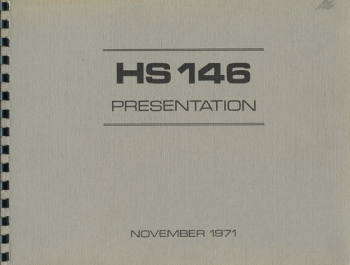 HS 146 Presentation: November 1971