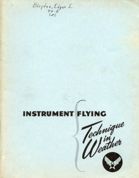 Instrument Flying: Technique in Weather