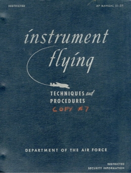 Instrument Flying: Techniques and Procedures