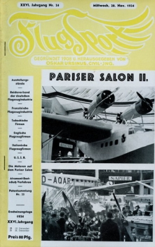 Flugsport 1934 Heft 24 v. 28.11.1934