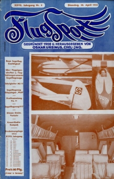 Flugsport 1935 Heft 09 v. 30.04.1935