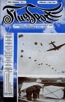 Flugsport 1939 Heft 05 v. 01.03.1939