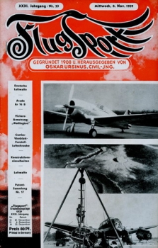 Flugsport 1939 Heft 23 v. 08.11.1939