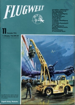 Flugwelt - 1956 Heft 11 November: Offizielles Organ des Bundesverbandes der Deutschen Luftfahrtindustrie e.V.
