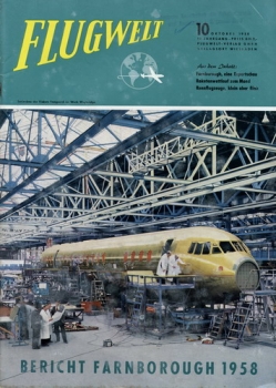 Flugwelt - 1958 Heft 10 Oktober: Offizielles Organ des Bundesverbandes der Deutschen Luftfahrtindustrie e.V.