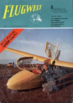 Flugwelt - 1958 Heft 11 November: Offizielles Organ des Bundesverbandes der Deutschen Luftfahrtindustrie e.V.