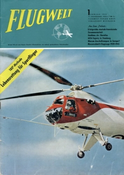 Flugwelt - 1959 Heft 1 Januar: Offizielles Organ des Bundesverbandes der Deutschen Luftfahrtindustrie e.V.
