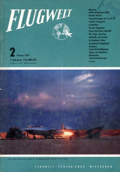 Flugwelt - 1957 Heft 2 Februar: Offizielles Organ des Bundesverbandes der Deutschen Luftfahrtindustrie e.V.