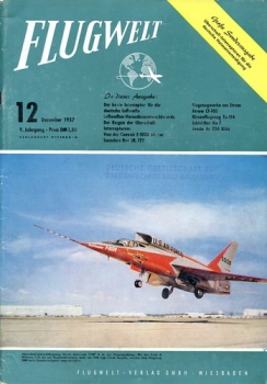 Flugwelt - 1957 Heft 12 Dezember: Offizielles Organ des Bundesverbandes der Deutschen Luftfahrtindustrie e.V.