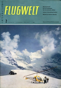 Flugwelt - 1961 Heft 2 Februar: Offizielles Organ des Bundesverbandes der Deutschen Luftfahrtindustrie e.V.