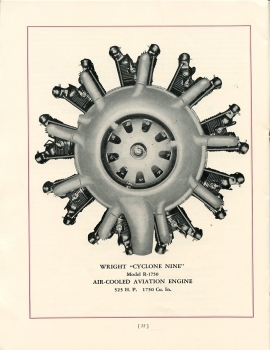 Preview: Wright Aeronautical Engines: Wirlwind Nine - Wirlwind Seven - Wirlwind Five - Cyclone Nine - Gipsy