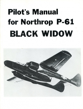 Pilot's Manual for Northrop P-61 Black Widow