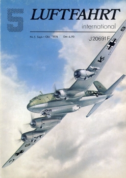 Luftfahrt International - Nr. 5 - September/Oktober 1974: Titelbild zeigt eine Fw 200 C mit Lotfe 7 C