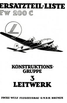 Fw 200 C Ersatzteil-Liste: Konstruktionsgruppe 3 - Leitwerk