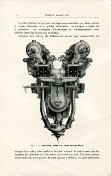 Preview: Renault - Moteurs d´Aviation 300 HP, 12 Cylindres: Notice Descriptive et Règlement de Manoevre et d´Entretien