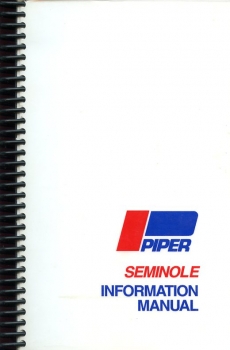 Piper PA-44-180 Seminole Information Manual