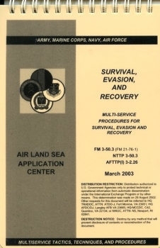 Survival, Evasion and Recovery: Multi-Service Procedures for Survival, Evasion and Recovery
