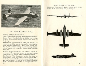 The Observer's Book of Aircraft - 1961 Edition