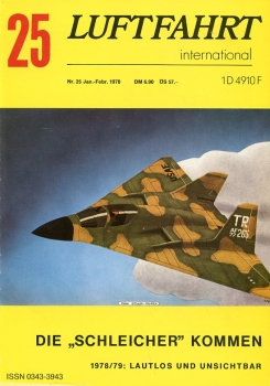 Luftfahrt International - Nr. 25 - Januar/Februar 1978: Die "Schleicher" kommen - Lautlos und unsichtbar