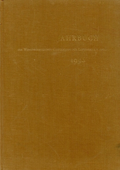 Jahrbuch 1956 der Wissenschaftlichen Gesellschaft für Luftfahrt e.V. ( WGL)