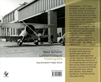 Hans Schaller Luftfahrtfotograf: Fotobiografie