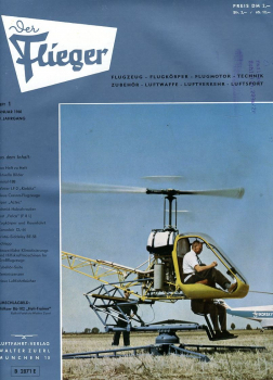 Der Flieger 1960 - kompletter 39. Jahrgang gebunden: Älteste deutsche Luftfahrt-Monatsschrift
