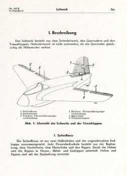 Me 163 B Flugzeug-Handbuch: Teil 1-5: Rumpfwerk - Fahrwerk - Leitwerk - Steuerwerk - Tragwerk