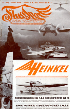 Flugsport 1928 Heft 03 v. 01.02.1928: Illustrierte technische Zeitschrift und Anzeiger für das gesamte Flugwesen