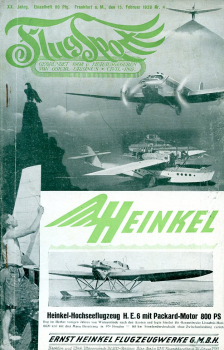 Flugsport 1928 Heft 04 v. 15.02.1928: Illustrierte technische Zeitschrift und Anzeiger für das gesamte Flugwesen
