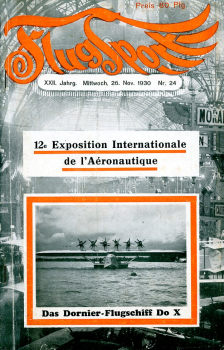 Flugsport 1930 Heft 24 v. 26.11.1930: Illustrierte technische Zeitschrift und Anzeiger für das gesamte Flugwesen