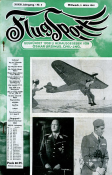 Flugsport 1941 Heft 05 v. 05.03.1941
