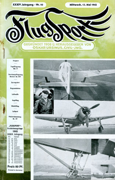 Flugsport 1942 Heft 10 v. 13.05.1942
