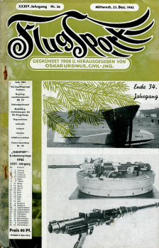 Flugsport 1942 Heft 26 v. 23.12.1942