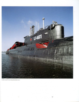 Juliett U 461: Das russische Flugkörper-U-Boot U 461 der Juliett-Klasse in Peenemünde